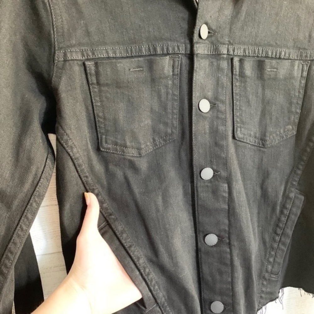 L’agence Janelle Cropped Black Jacket - Picture 9 of 14